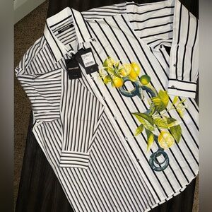 Roberto Cavalli Button-up Dress Shirt 48| XL - NWT & Hologram Certification